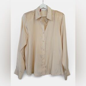 ASTR The Label Satin Button Up